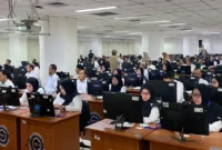 Para peserta mengikuti CAT gelombang pertama dalam seleksi PPIH 2027 di Kantor BKN Jakarta, Sabtu (5/9/2026). (Foto: Kemenhaj)