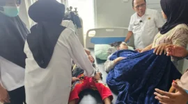 Sejumlah siswa mendapatkan penanganan medis di Puskesmas Palupuh, Agam, Rabu (2/9/2026). (Foto: Dinkes Agam)