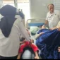 Sejumlah siswa mendapatkan penanganan medis di Puskesmas Palupuh, Agam, Rabu (2/9/2026). (Foto: Dinkes Agam)