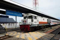 Stasiun Lubuk Alung. (Foto: KAI Divre II Sumbar)