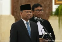 Presiden Prabowo melantik Suahasil Nazara sebagai Menteri Keuangan menggantikan Purbaya Yudhi Sadewa di Istana Kepresidenan, Jakarta. (Foto: Setpres)