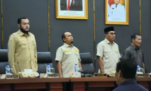 Suasana Rapat Paripurna Pengajuan Tiga Ranperda Pemko Padang oleh Wali Kota Padang