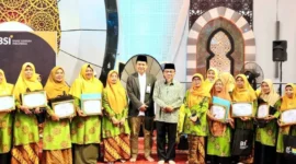 Wakil Wali Kota Padang, Maigus Nasir menghadiri Tabligh Akbar yang digelar PW Aisyiyah Sumbar di Masjid Raya Syekh Ahmad Khatib Al-Minangkabawi, Minggu (13/9/2026). (Foto: Pemko Padang)