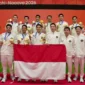 Tim bulu tangkis beregu putra Indonesia berhasil meraih medali emas usai menumbangkan China 3-2 di Asian Games 2026. (Foto: Kemenpora)