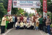 Tim juri Padang Rancak Award 2026 sesi kedua melakukan penilaian di salah satu RT di Kota Padang. (Foto: Pemko Padang)