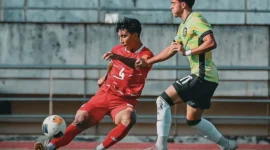 Indonesia menang 2-0 atas Australia dan memastikan lolos ke Piala Asia U20 AFC China 2027. (Foto: IG @timnasindonesia)