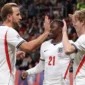 Anthony Gordon dan Harry Kane membawa Inggris menang 2-0 atas Republik Ceko pada lanjutan UEFA Nations League. (Foto: IG @england)