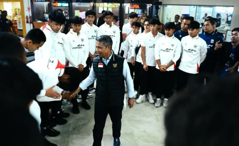 Timnas U-20 Indonesia tiba di Tanah Air. (Foto: PSSI)