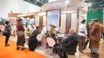 Kementerian Pariwisata (Kemenpar) menggelar Tourism Expo Japan 2026 di Hall E2, Tokyo Big Sight, Jepang. (Foto: Kemenpar)