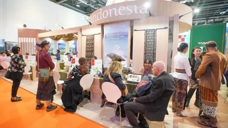 Kementerian Pariwisata (Kemenpar) menggelar Tourism Expo Japan 2026 di Hall E2, Tokyo Big Sight, Jepang. (Foto: Kemenpar)
