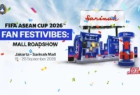 Trophy Tour FIFA ASEAN Cup 2026 hadir di Sarinah 18-20 September. (Foto: PSSI)