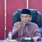 Wakil Wali Kota Padang Maigus Nasir memimpin Rakor Persiapan Pelaksanaan MTQN ke-42 tingkat Kota Padang bersama Pengurus LPTQ Kota Padang. (Foto: Pemko Padang)