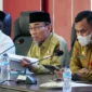 Wakil Wali Kota Padang Maigus Nasir memimpin rapat persiapan MTQN ke-42 tingkat Kota Padang di Gedung Bagindo Aziz Chan, Balai Kota Padang, Aie Pacah, Senin (7/9/2026). (Foto: Pemko Padang)