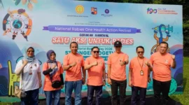 Puncak rangkaian peringatan World Rabies Day 2026 di Kampus IPB University, Bogor, Minggu (27/9/2026). (Foto: Ditjen PKH Kementan)