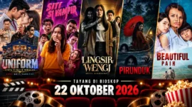 5 film Indonesia tayang 22 Oktober 2026. (Foto: Film Indonesia)
