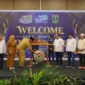 Gubernur Sumbar Mahyeldi membuka AITTA Travel Mart West Sumatra 2026 di Hotel Truntum, Kota Padang, Selasa (27/10/2026). (Foto: Adpsb)