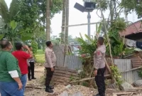 Peralatan EWS Banjir milik BPBD Kota Padang dilaporkan hilang di kawasan Pasa Lalang, Kelurahan Kuranji, Kecamatan Kuranji, Kota Padang, Sabtu (17/10/2026). (Foto: BPBD Padang)
