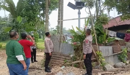 Aki EWS Banjir digasak maling