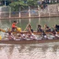 
Atlet dayung Kota Padang meraih emas nomor 1.000 meter di Porprov XVI Sumbar 2026. (Foto: Pemko Padang)
