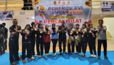 Anak Sasian PPS Sakato Semen Padang meraih 1 emas dan 4 perunggu pada Porprov XVI Sumbar 2026 di Kabupaten Lima Puluh Kota. (Foto: Ist)