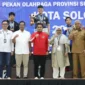 Natan Valentino menyumbang tiga medali emas untuk Kota Solok pada cabang angkat besi Porprov XVI Sumbar 2026. (Foto: Pemko Solok)