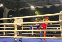 Kickboxing Porprov Sumbar 2026. (Foto: Pemko Padang)