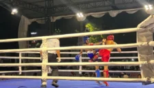 Kickboxing Porprov Sumbar 2026. (Foto: Pemko Padang)