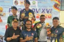 Wakil Wali Kota Payakumbuh, Elzadaswarman bersama atlet penembak usai meraih medali pada Porprov XVI Sumbar 2026. (Foto: MC Payakumbuh)