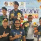 Wakil Wali Kota Payakumbuh, Elzadaswarman bersama atlet penembak usai meraih medali pada Porprov XVI Sumbar 2026. (Foto: MC Payakumbuh)