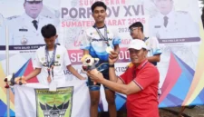 Atlet sepatu roda Kota Pariaman meraih enam medali di Porprov Sumbar XVI