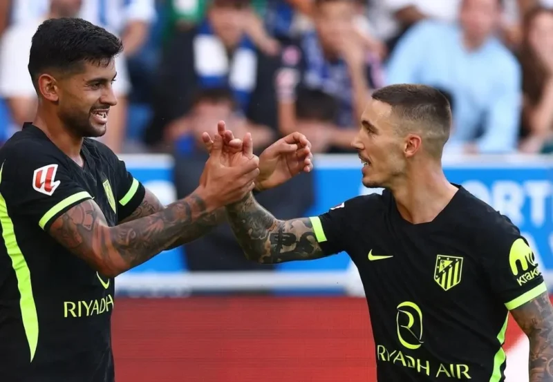 Atletico Madrid meraih kemenangan 2-1 atas Alaves dalam lanjutan LaLiga, Sabtu (10/10/2026). (Foto: IG @atleticodemadrid)