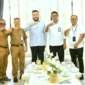 Wali Kota Padang, Fadly Amran saat menerima audiensi Kepala BP3KP Sumatera III, Iswanto beserta jajaran di Kediaman Resmi Wali Kota, Senin (26/10/2026). (Foto: Pemko Padang)