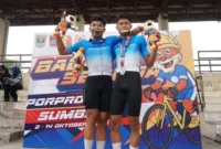 Balap sepeda Payakumbuh meraih 1 emas dan 2 perak di Porprov XVI Sumbar 2026. (Foto: MC Payakumbuh)