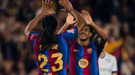 Barcelona menang 3-0 atas Getafe di LaLiga 2026/2027. (Foto: IG @fcbarcelona)