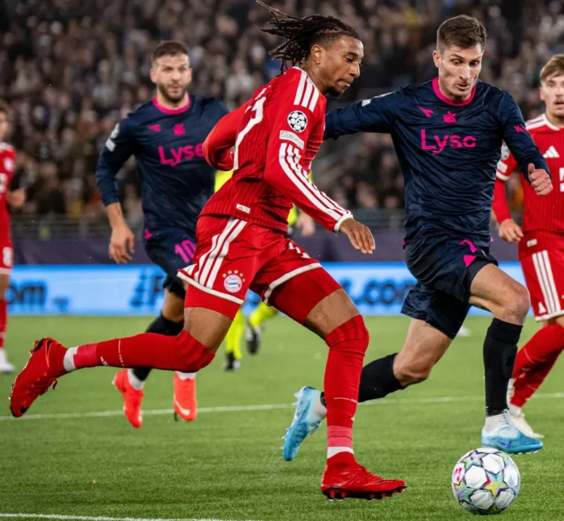 Bayern Munich ditahan Viking 3-3 di Liga Champions 2026/2027. (Foto: IG @fcbayern)