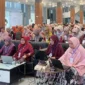 Para guru SMP se-Kota Padang mengikuti Bimtek Pengembangan Konten Digital Pendidikan di Youth Center Kota Padang. (Foto: Pemko Padang)