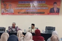Ketua DPRD Sumbar, Muhidi saat menghadiri Bimtek Peningkatan Ekonomi Perempuan Angkatan V. (Foto: Ist)
