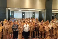 Ketua DPRD Sumbar, Muhidi saat kegiatan Bimtek Peningkatan Kompetensi Guru PPPK Sumbar. (Foto: Ist)
