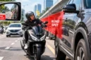 Tips menghindari blind spot saat berkendara motor. (Foto: PT Hayati Pratama Mandiri)