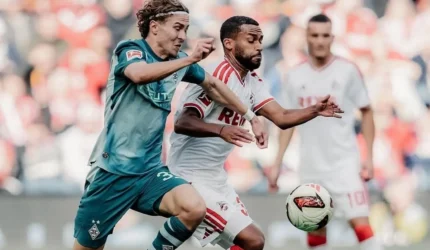 Borussia Moenchengladbach kalah 1-2 dari Cologne