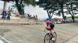 Kontingen Kota Padang mendominasi Cabor Balap Sepeda Porprov XVI Sumbar 2026 dengan torehan 9 medali. (Foto: Pemko Padang)
