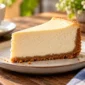 Ilustrasi cheesecake. (Foto: AI Generated)