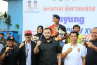 Wali Kota Padang, Fadly Amran usai penyerahan medali cabor dayung Porprov XVI Sumbar 2026 di Banjir Kanal GOR H. Agus Salim, Minggu (11/10/2026). (Foto: Pemko Padang)