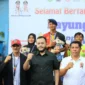 Wali Kota Padang, Fadly Amran usai penyerahan medali cabor dayung Porprov XVI Sumbar 2026 di Banjir Kanal GOR H. Agus Salim, Minggu (11/10/2026). (Foto: Pemko Padang)