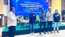 Defri Mulyadi kembali terpilih sebagai Ketua IJTI Sumbar 2026–2030. (Foto: IJTI Sumbar)