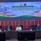 FGD Penguatan Produksi dan Rantai Pasok Produk Pertanian untuk MBG di Ruang Bagindo Aziz Chan, Balai Kota Aia Pacah, Kamis (22/10/2026). (Foto: Pemko Padang)