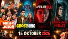 Ilustrasi film Indonesia 15 Oktober 2026. (Foto: AI Generated)
