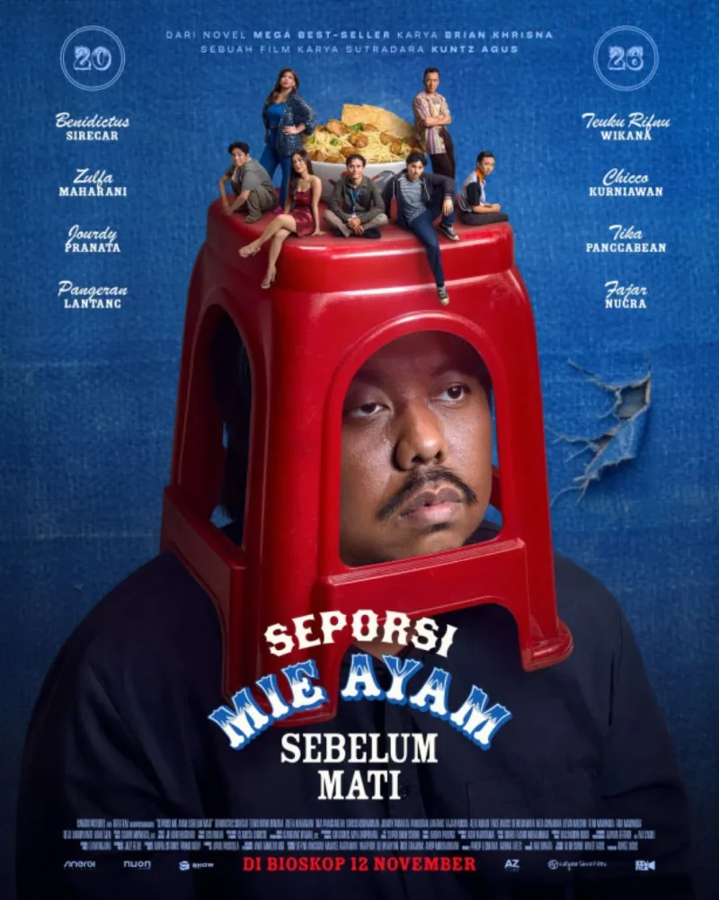 Poster Film Seporsi Mie Ayam Sebelum Mati. (Foto: Film Indonesia)