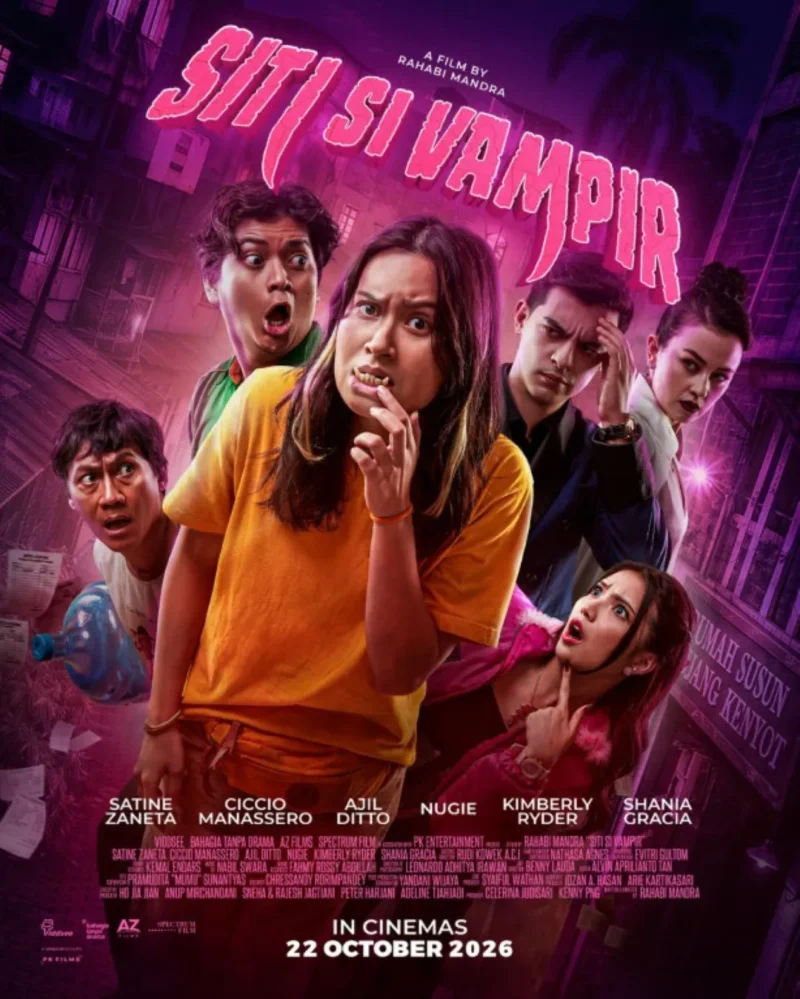 Poster Film Siti Si Vampir. (Foto: Film Indonesia)