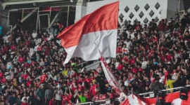 Timnas Indonesia akan menghadapi Thailand pada partai final FIFA ASEAN Cup 2026 di SUGBK Jakarta, Senin (5/10/2026) malam. (Foto: Dok. Andre/Kemenpora)